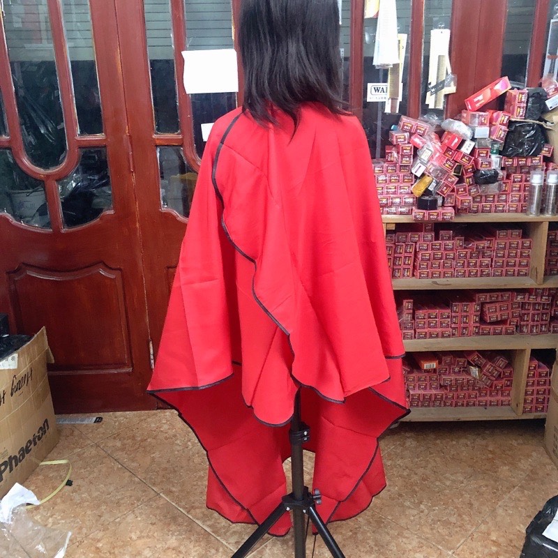 Mirror-Cut Hairdressing Cape, High-Quality Hairdressing Scarf