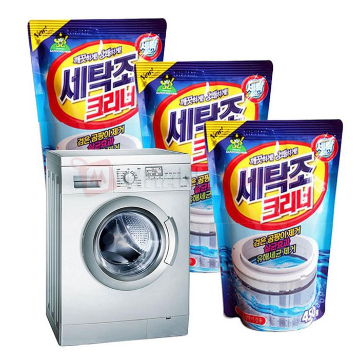 Bột tẩy lồng vệ sinh máy giặt hàn quốc sandokkaebi hàn quốc  sỉ lẻ toàn - ảnh sản phẩm 9