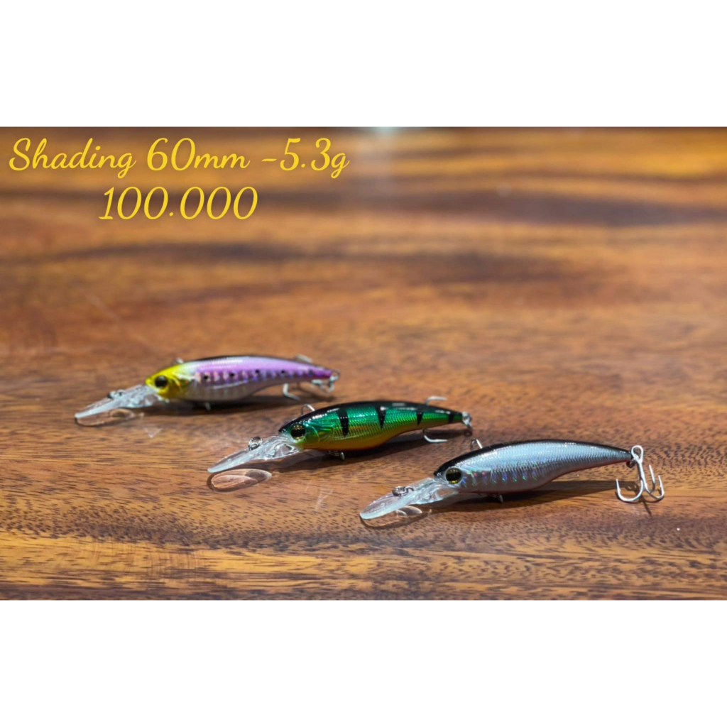 [HCM] Mồi Lure Megabarra Shading 60mm - 5.3gr