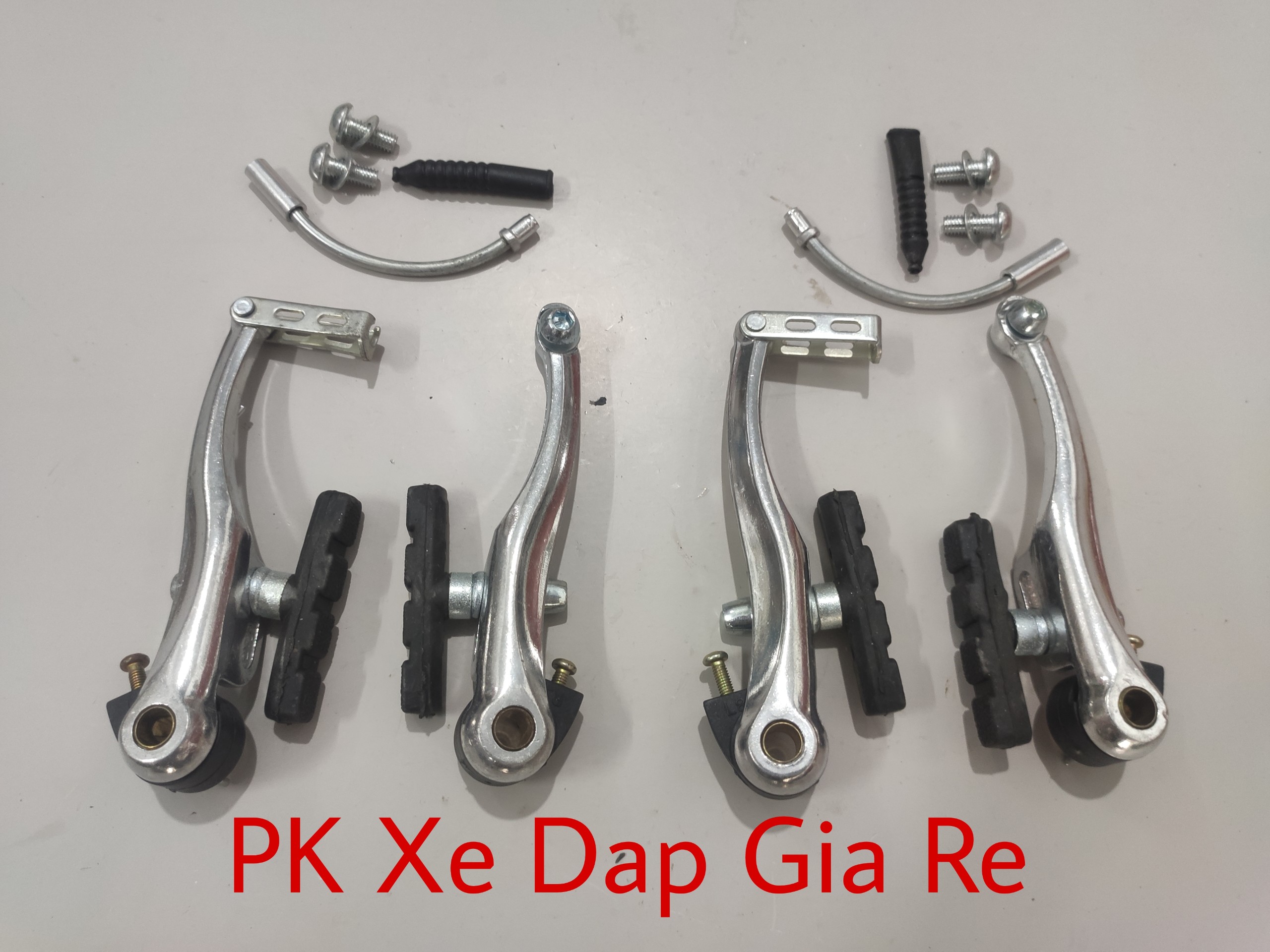 Bộ phanh xe đạp chữ v bằng hợp kim nhôm, cụm phanh v dành cho xe đạp thể thao