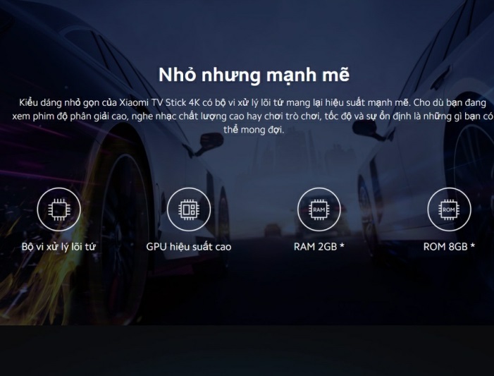 Tivi box Android Mi Stick TV phiên bản 4K Quốc Tế Full Tiếng Việt Xiaomi Mi TV Stick 4K MDZ-27-AA