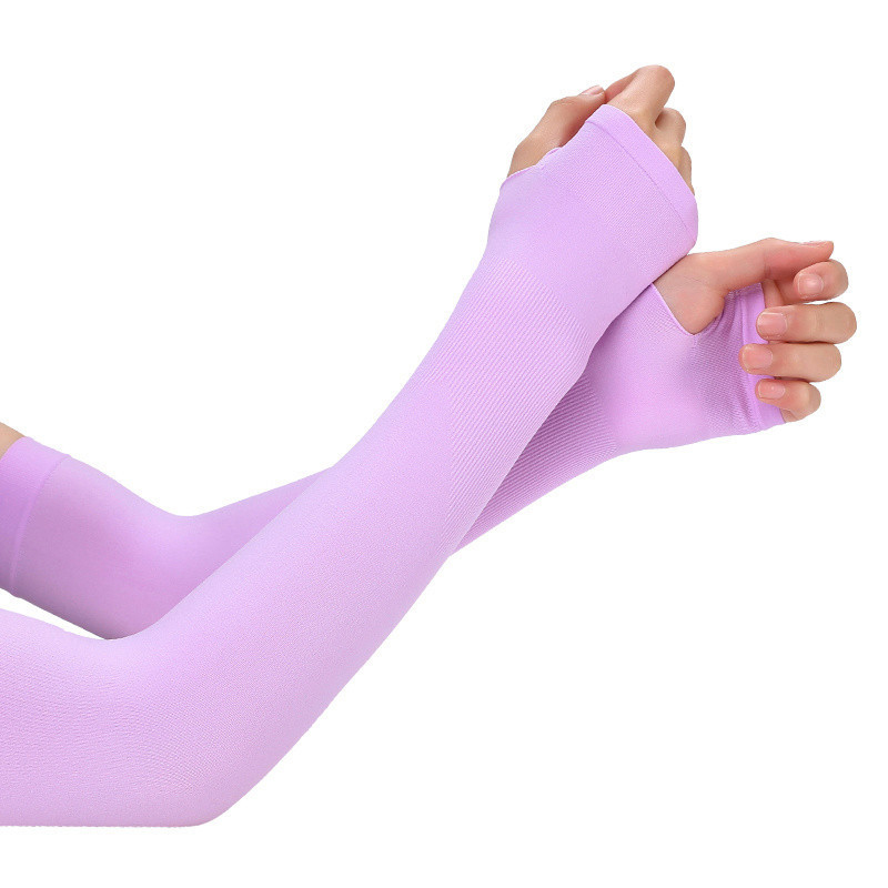Yuanyan%201%20Pair%20Arm%20Sleeves%20Ice%20Silk%20For%20Outdoor%20Bike%20Cycling%20Hiking%20Long%20Gloves%20Summer%20UV%20-%20Image%206