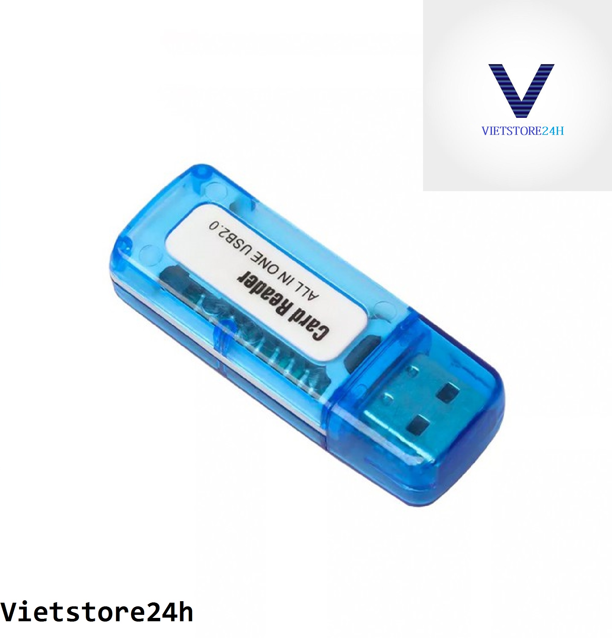 Đọc thẻ reader all in one 2.0 trong suốt