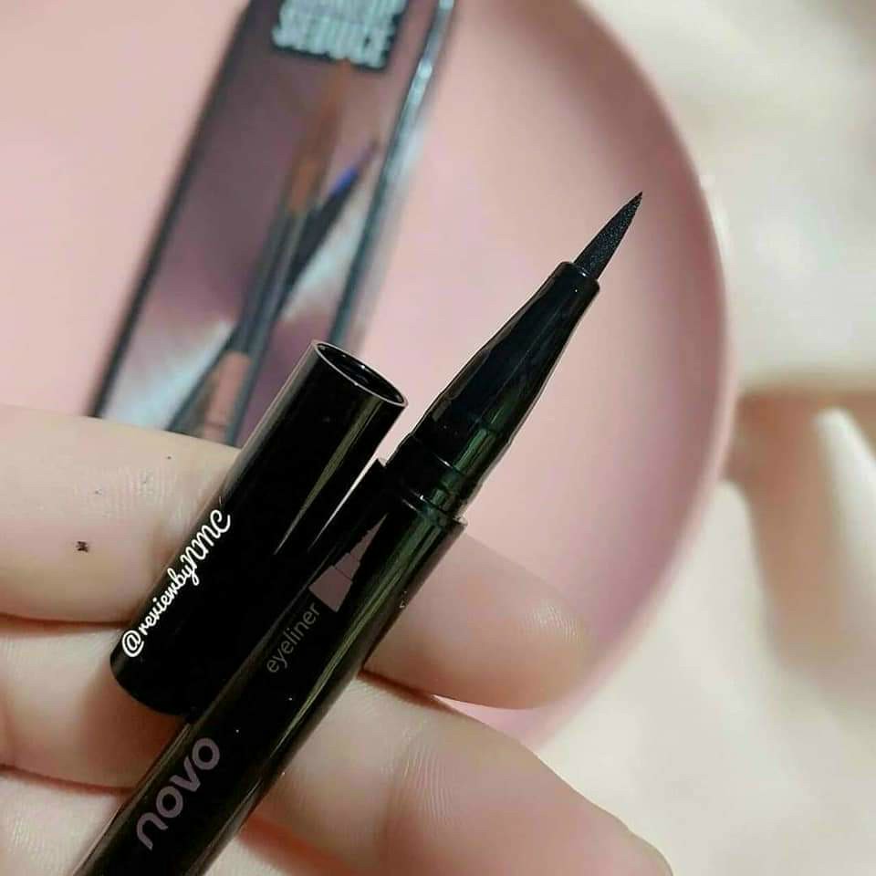 [HCM]Chì kẻ mày 2in1 NoVo Makeup (kẻ mày + kẻ mắt ..