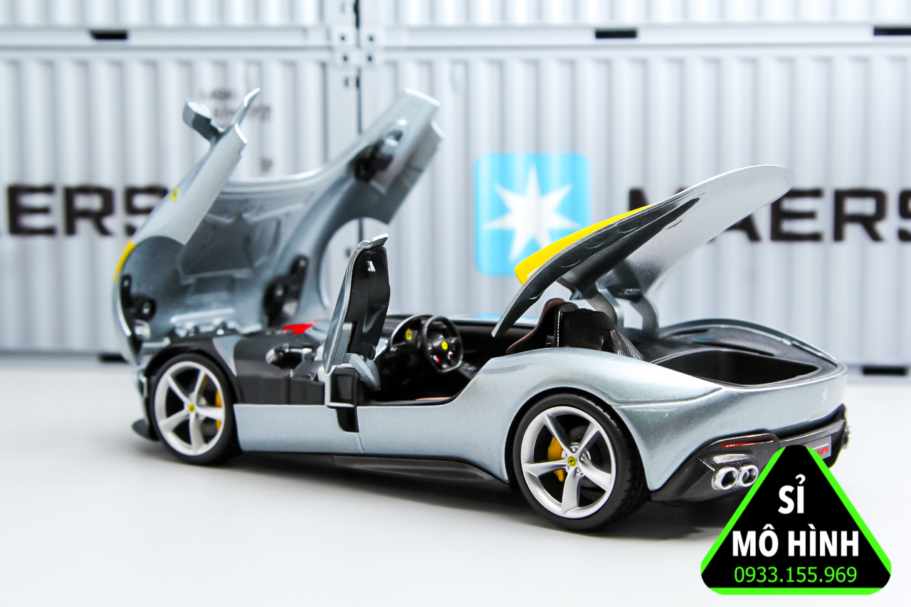 [ Sỉ Mô Hình ] Mô hình xe Ferrari Monza SP1 Bburago 1:24
