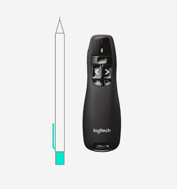Bút thuyết trình LOGITECH R400 (Đen) Chính Hãng