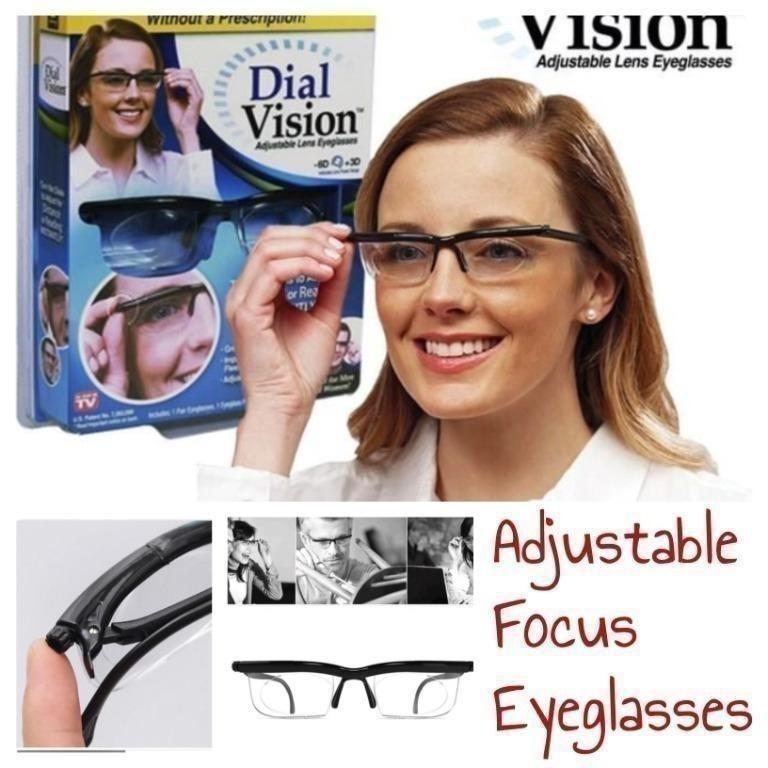 adjustable dial vision eyeglasses