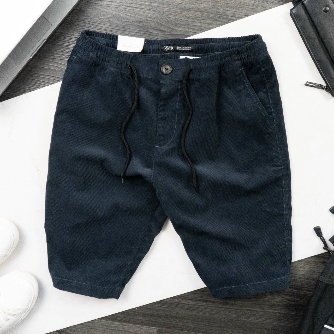 [hàng xuất dư] Quần Short nam, quần nhung Zara