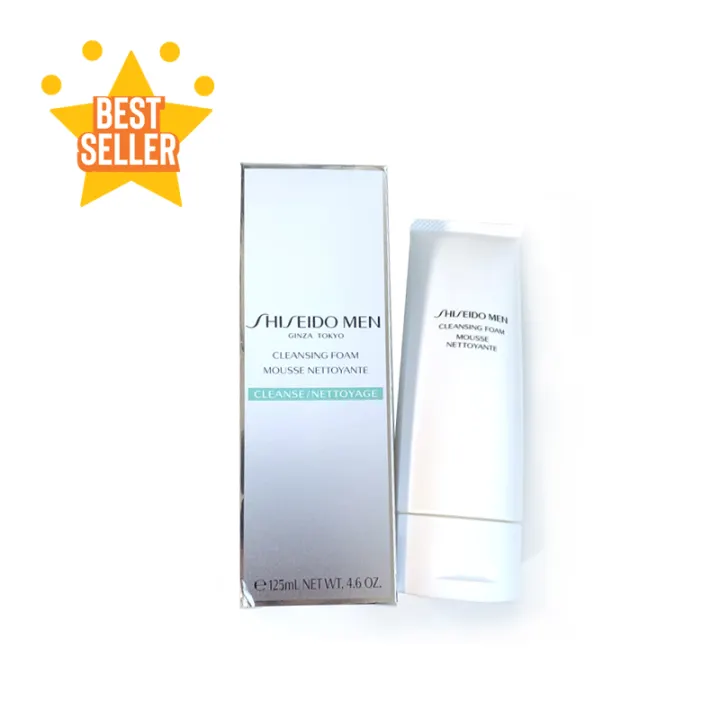 shiseido men cleansing foam 125ml