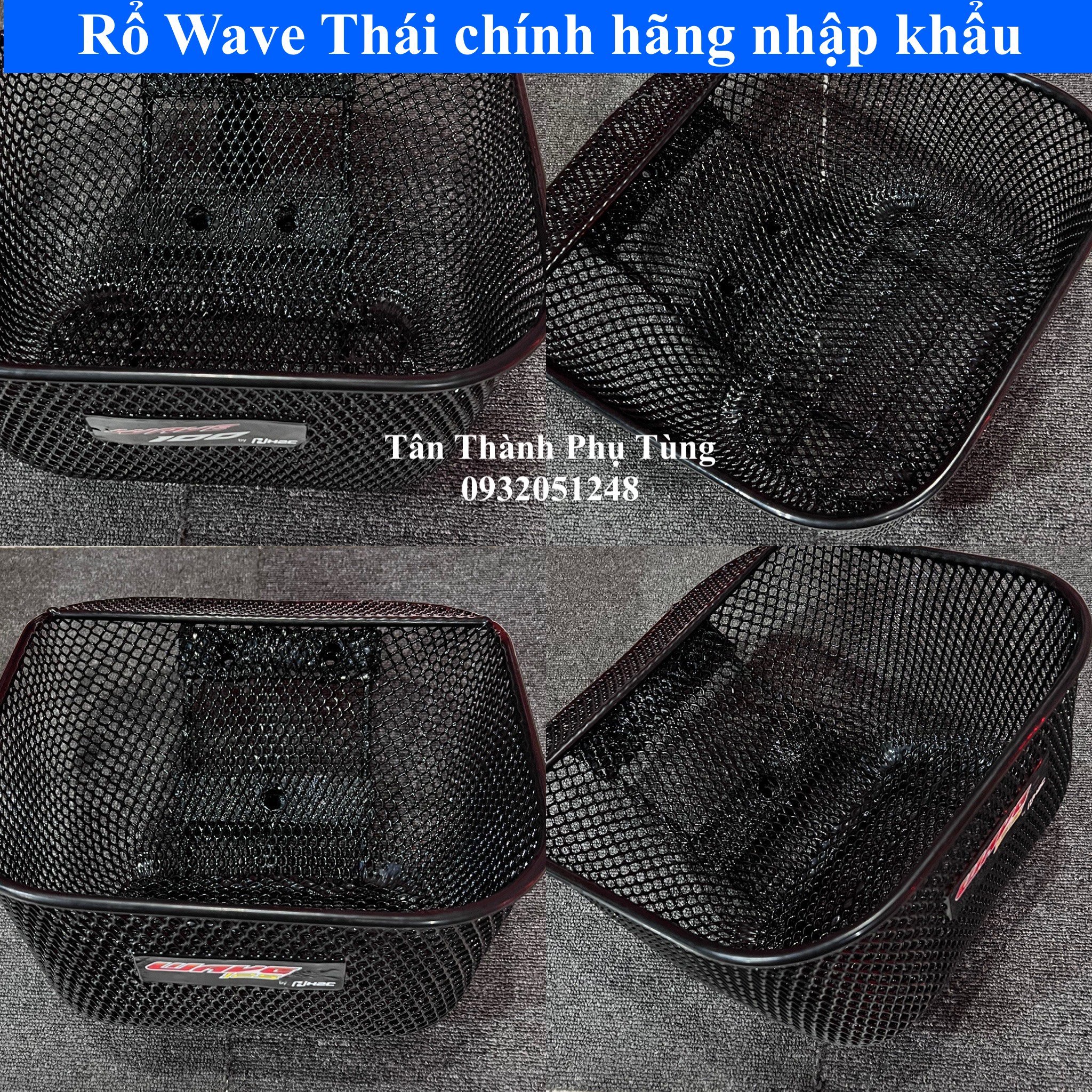 Rổ Wave Thái chính hãng nhập khẩu Thailand ( hàng zin)
