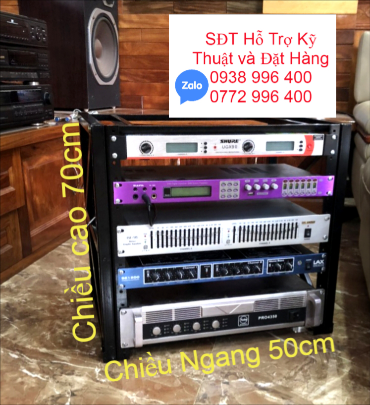 Tủ máy - kệ để máy - kệ để cục đẩy - kệ âm thanh cao 75cm