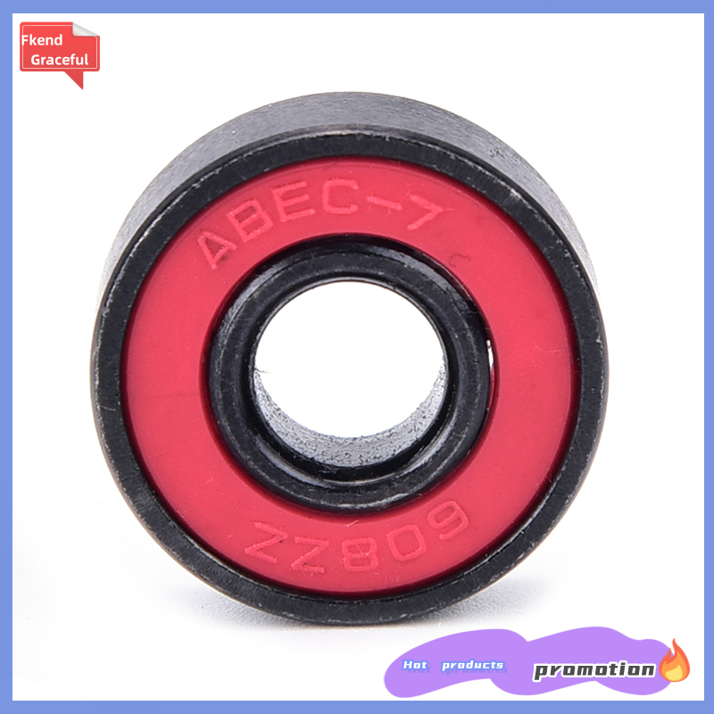 Fkend 608RS ceramic ball inline bearing for finger spinner skateboard roller wheels