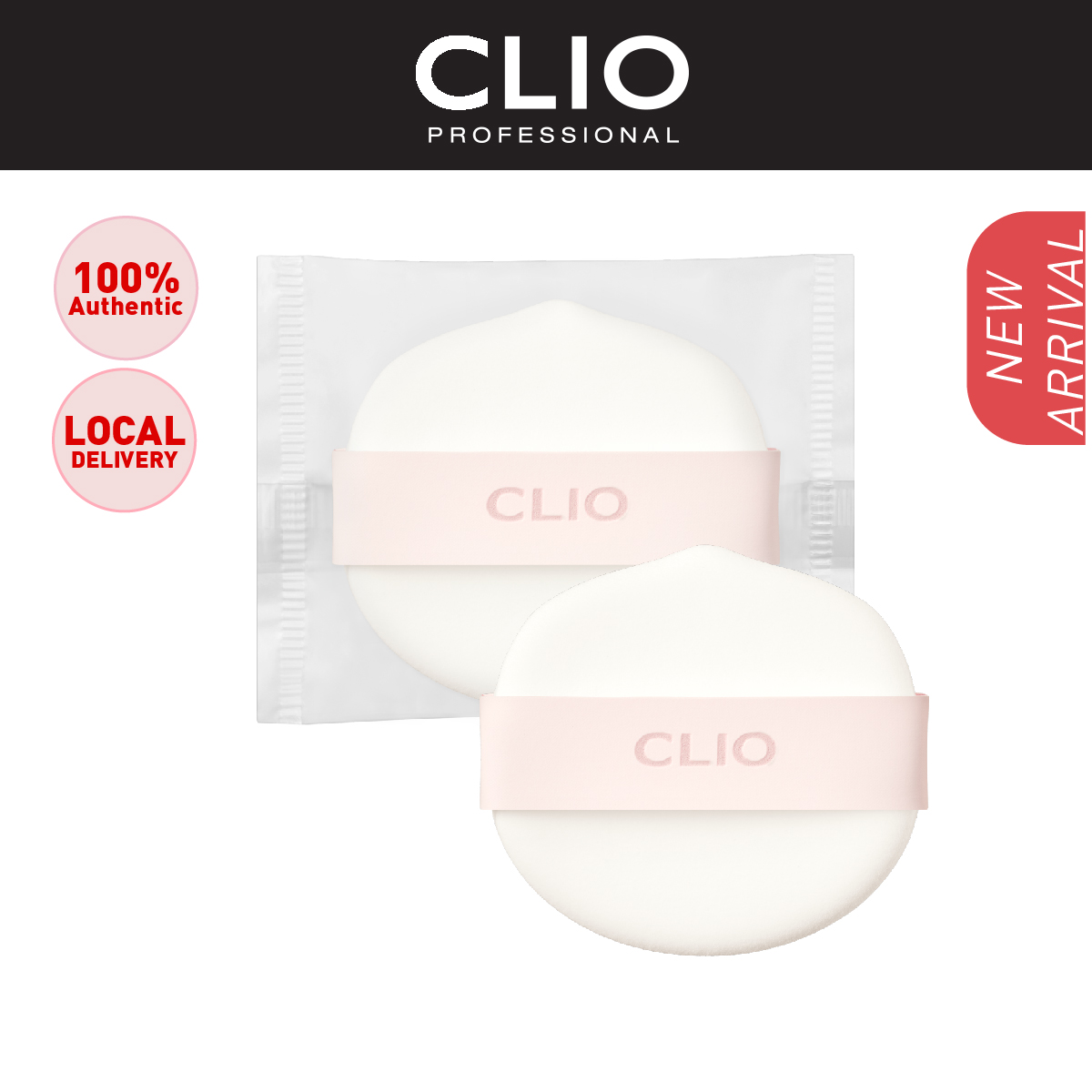 [CLIO OFFICIAL] 🇸🇬 Kill Cover High Glow Cushion Puff Lazada Singapore