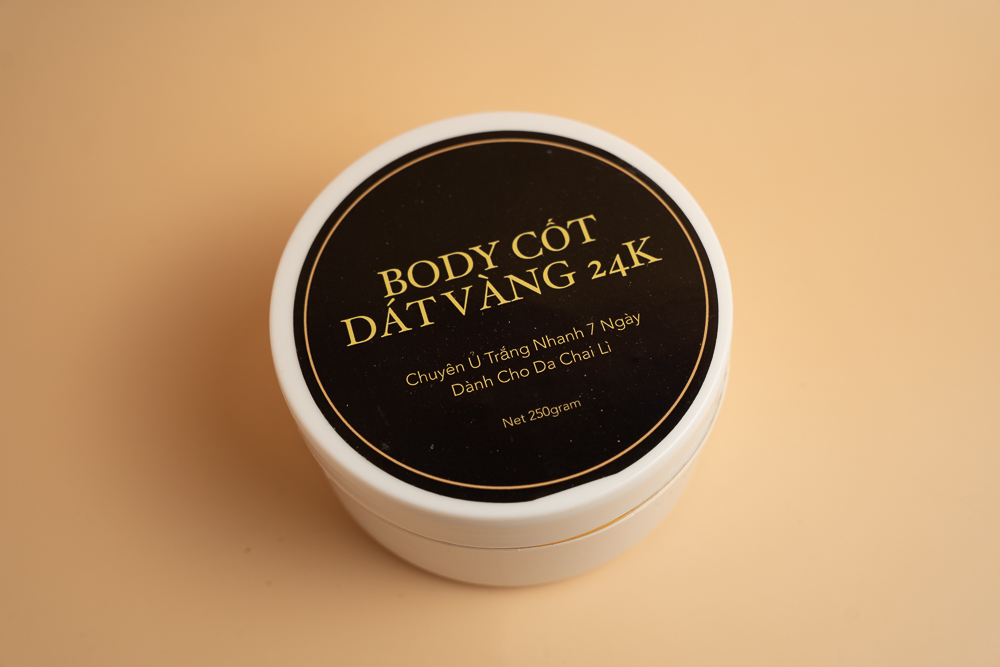kem body cốt ủ dát vàng 24k 250gr
