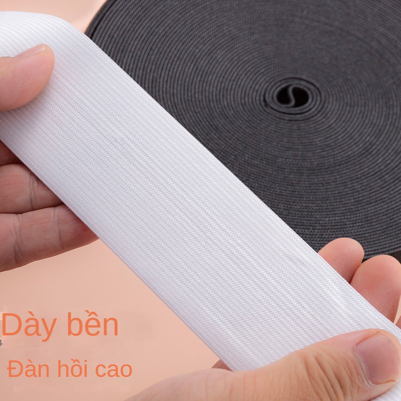 1Met Dây Thun Quần Áo Size 2Cm, 2.5Cm, 3Cm, 3,5Cm, 4Cm