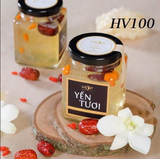 Combo 6 Hũ thủy tinh vuông 100ml
