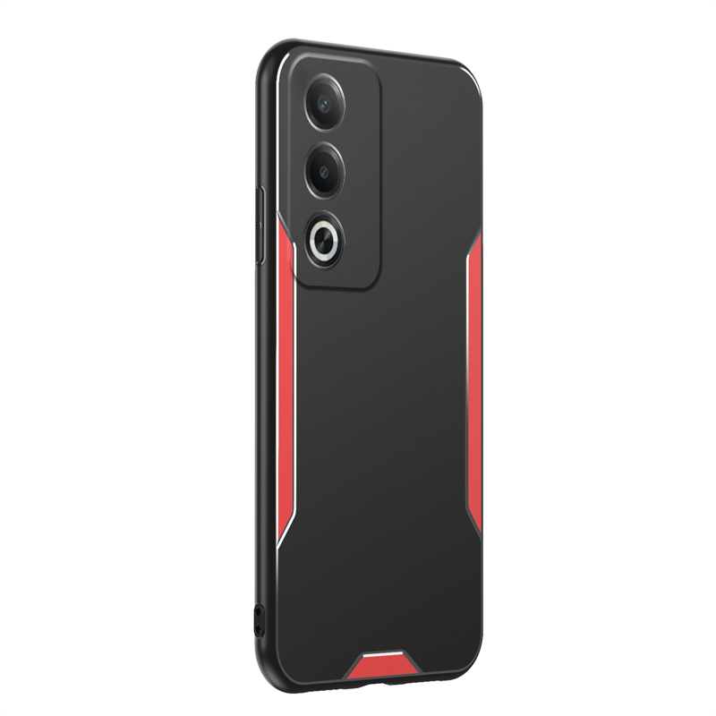 Phone case For OPPO A3 Pro Back cover Heat Dissipation and Anti Drop Aluminum Alloy Back Panel Decorative Strip For OPPO A3 Pro 5G Cover cases.