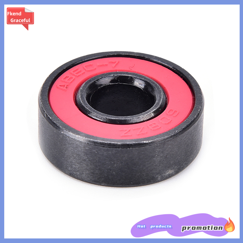 Fkend 608RS ceramic ball inline bearing for finger spinner skateboard roller wheels