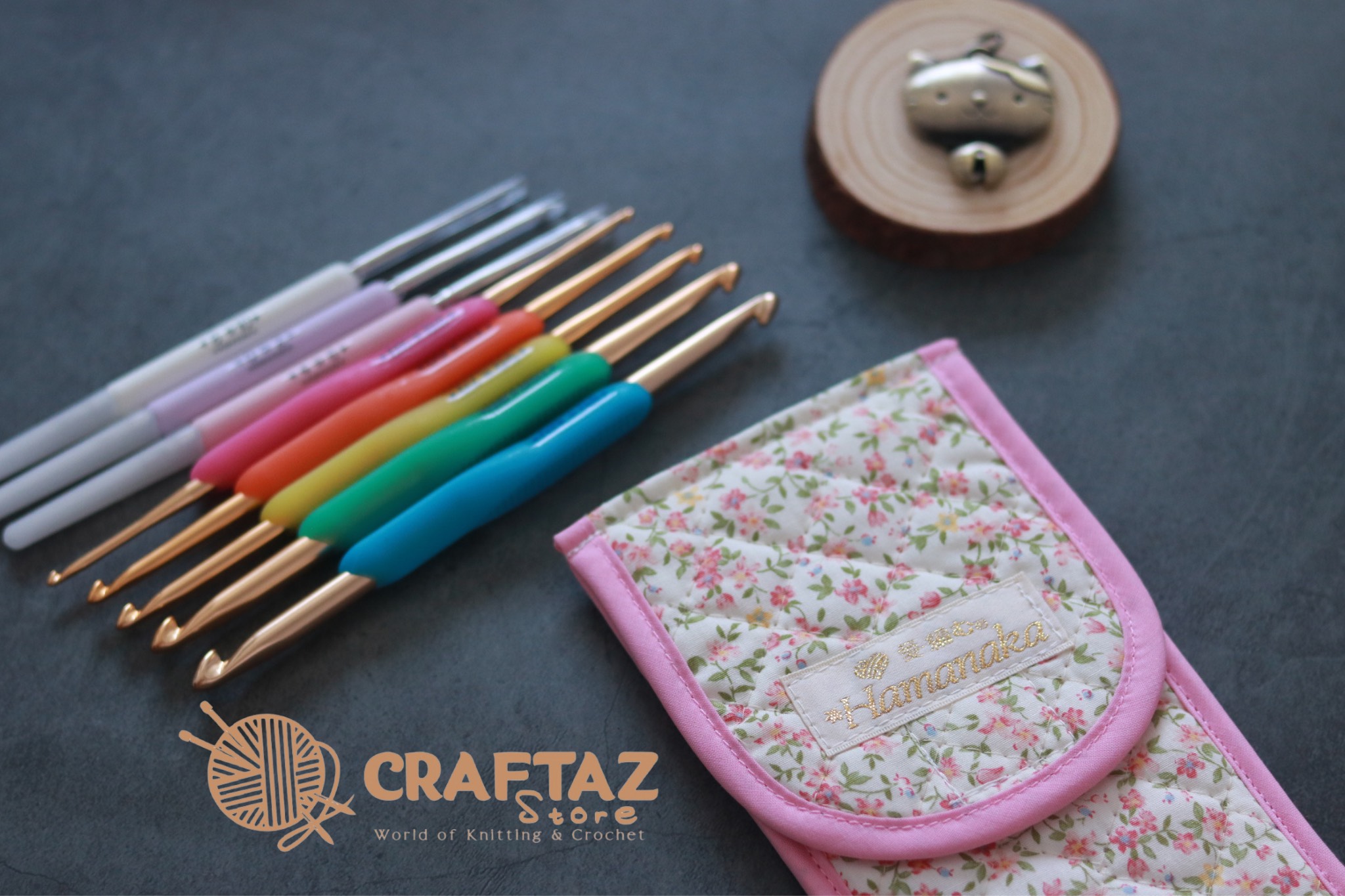 Hamanaka crochet hook set