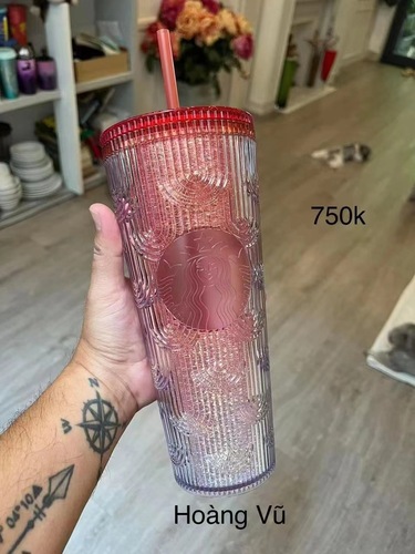 Startbuck Official Store Authentic Starbuck Cup, Ocean Cactus Cup, Straw Cup, Milk Cup, White Water Cup, Maiden Heart Companion Gift Car Cup