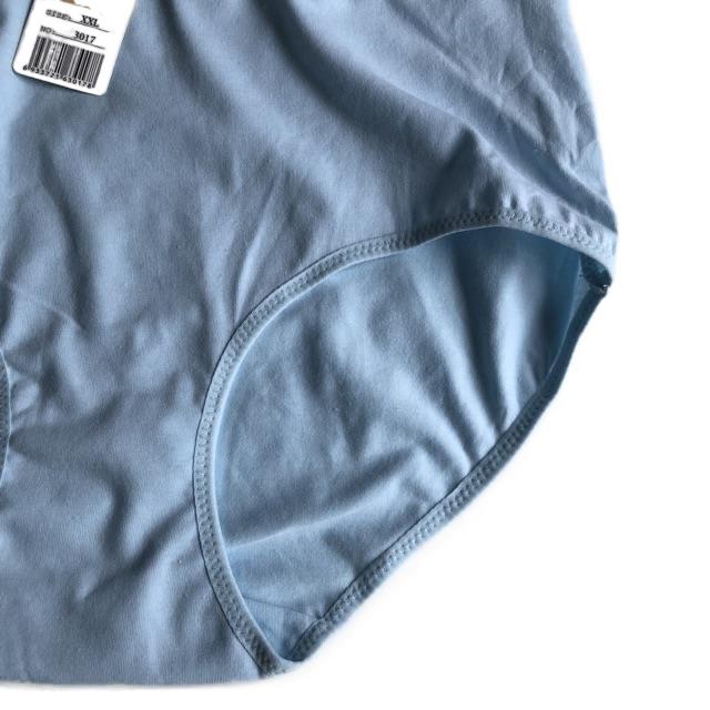 Antibacterial comfort underwear 6pcs Stretchable Plus Size Full Cotton Panty