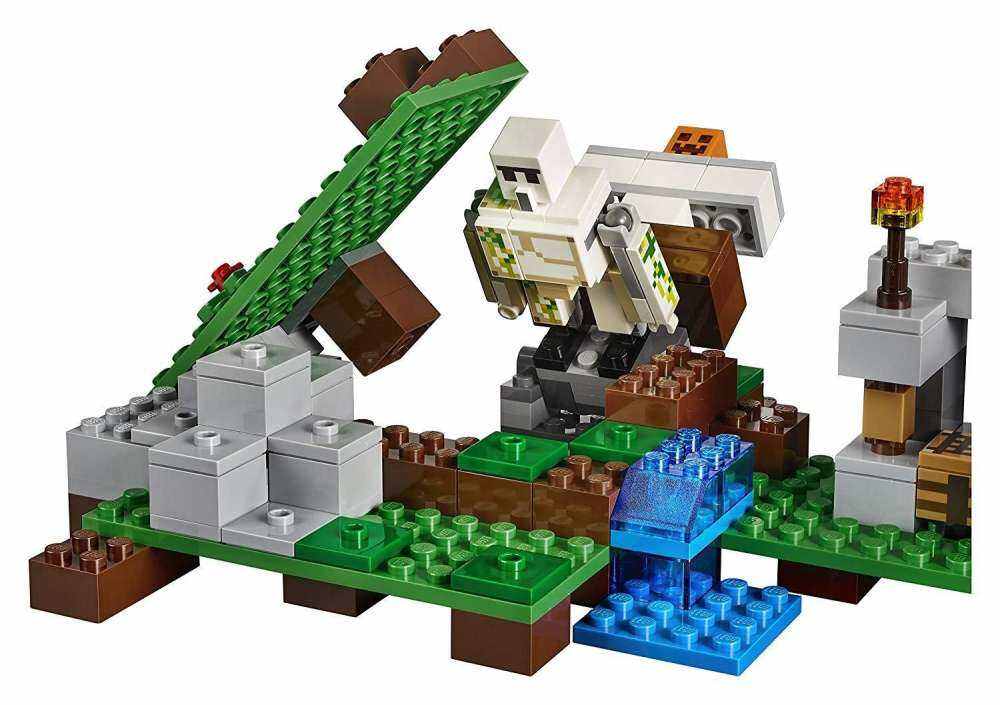 Official】 LEGO 21123 Minecraft The Iron Golem 208pcs 8+ -Block