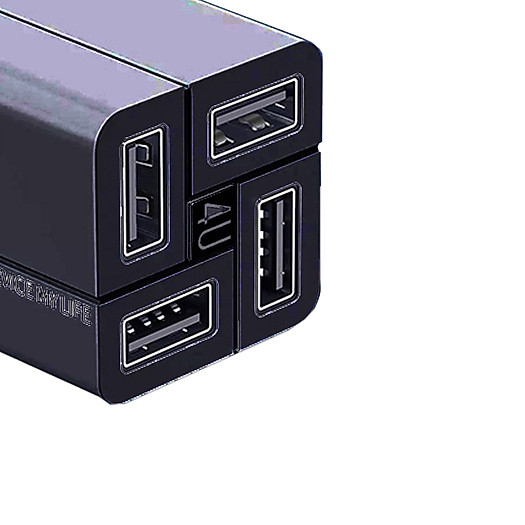[ 4 Cổng Sạc Usb ] Cóc Sạc Nhanh 3.4A Remax RP-U43