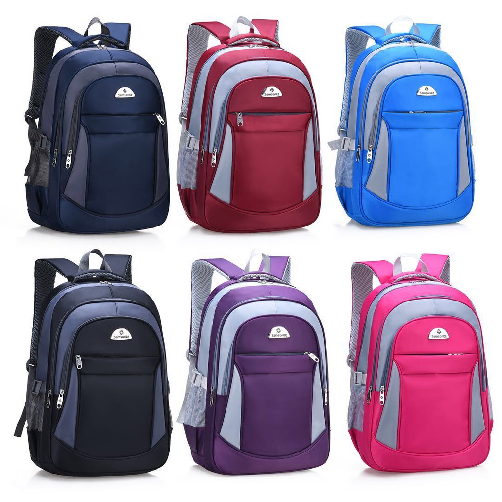 COD Samsonite bag 17inch Fashion Backpack Lazada PH