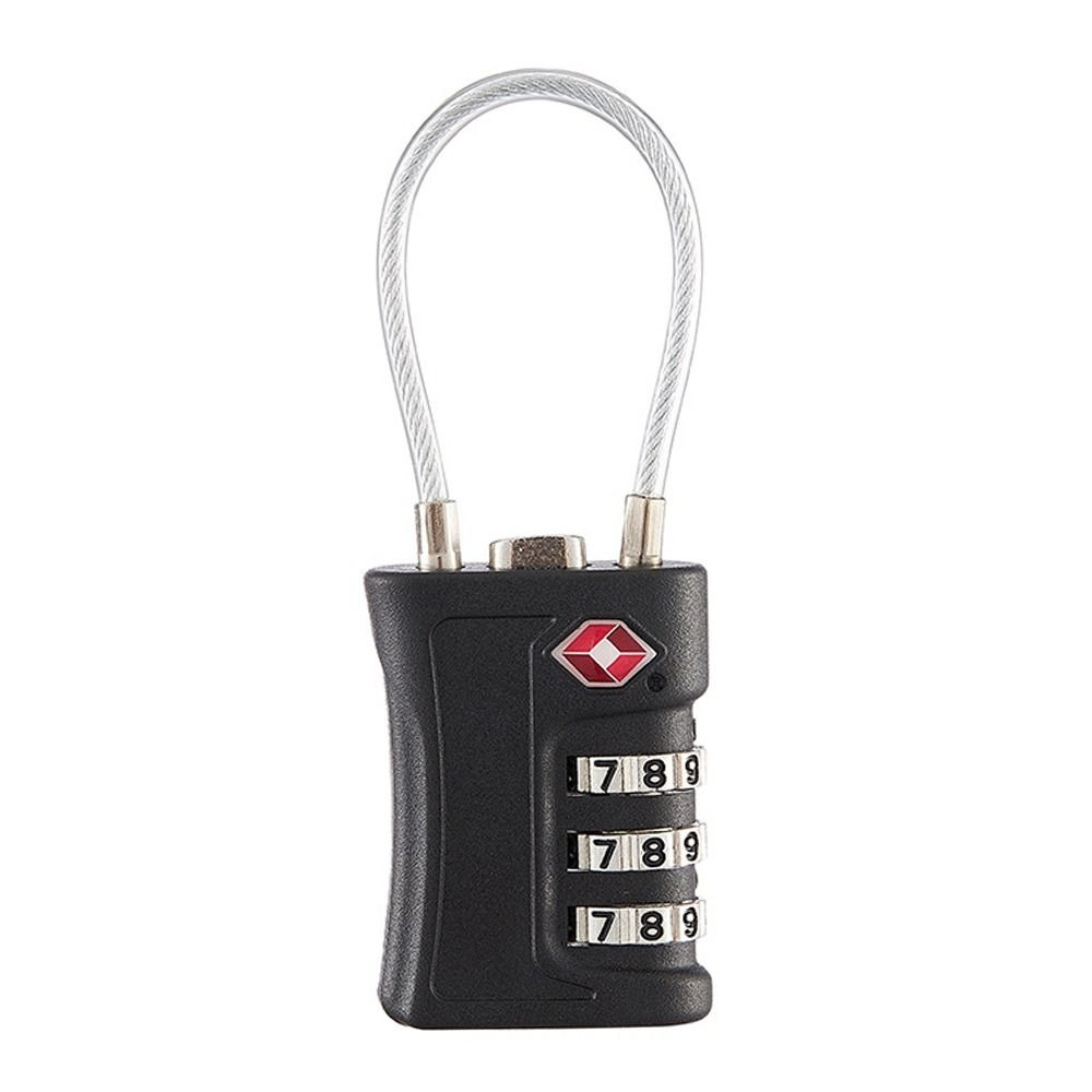 Travel Padlock With Password Luggage Code Lock Contrast Color Design Padlock TSA Customs Code Lock Password Changeable Lock