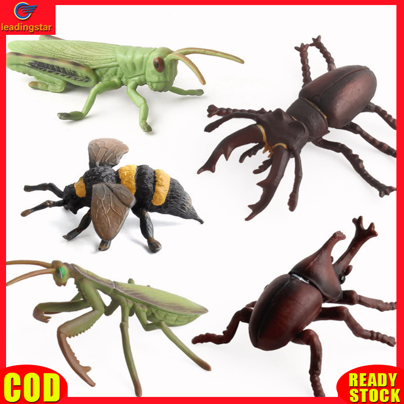 LeadingStar RC Authentic Simulation Insect Figurines Butterfly Grasshopper Lifelike Animal Model Action Figure Educational Toys For Children