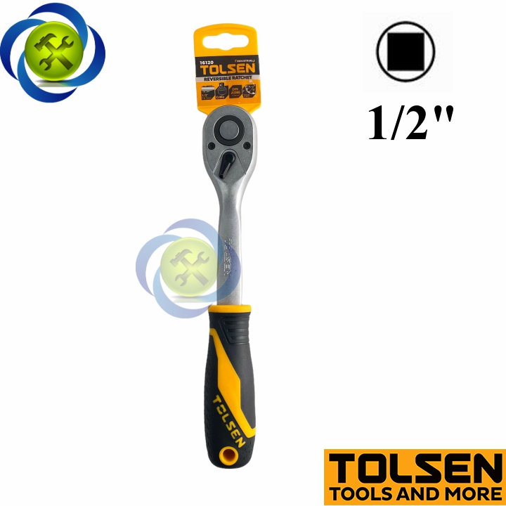Cần siết tự động 1/2 tolsen 16120 loại 72 răng chiều dài 250mm