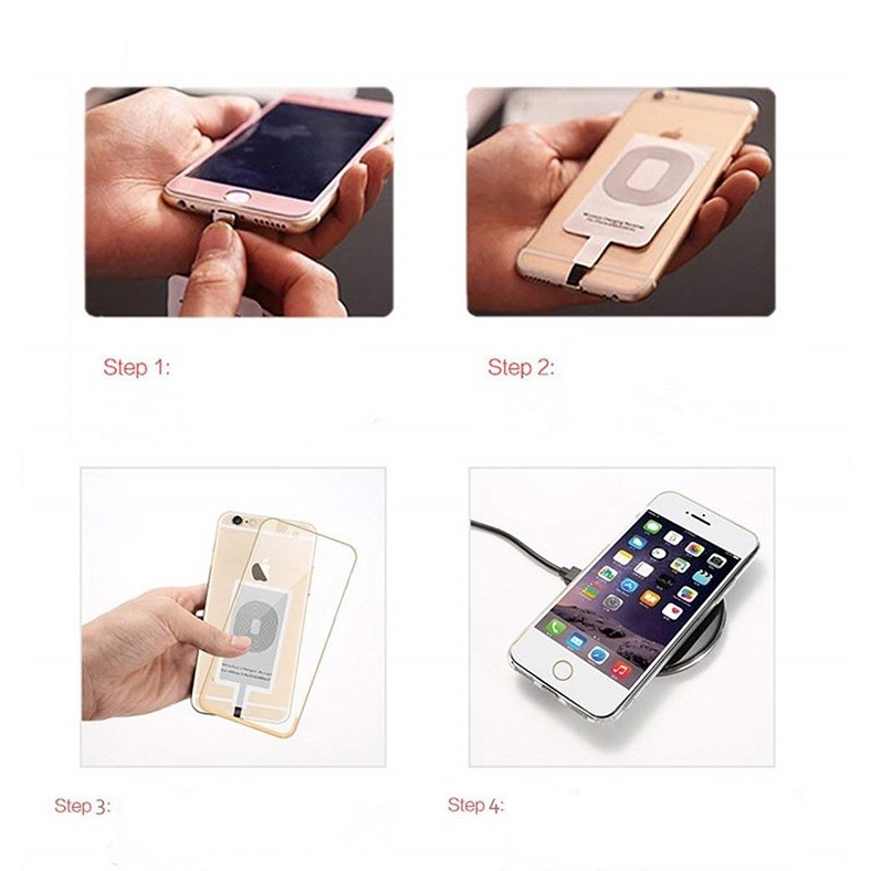 USB Wireless Charger Universal Android USB Type-C  Wireless Charger Adapter Receiver Module