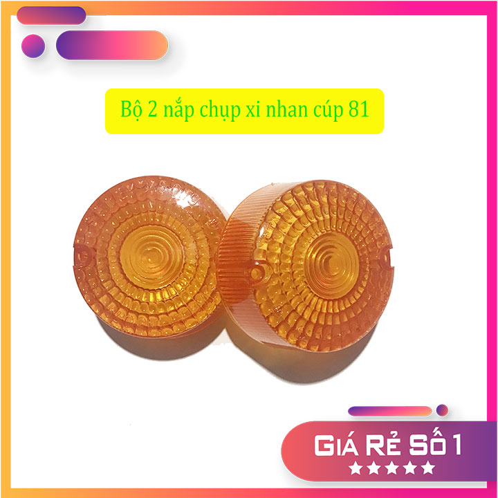 Nắp chụp đèn xi nhan cub 81 ( bộ 2 nắp)