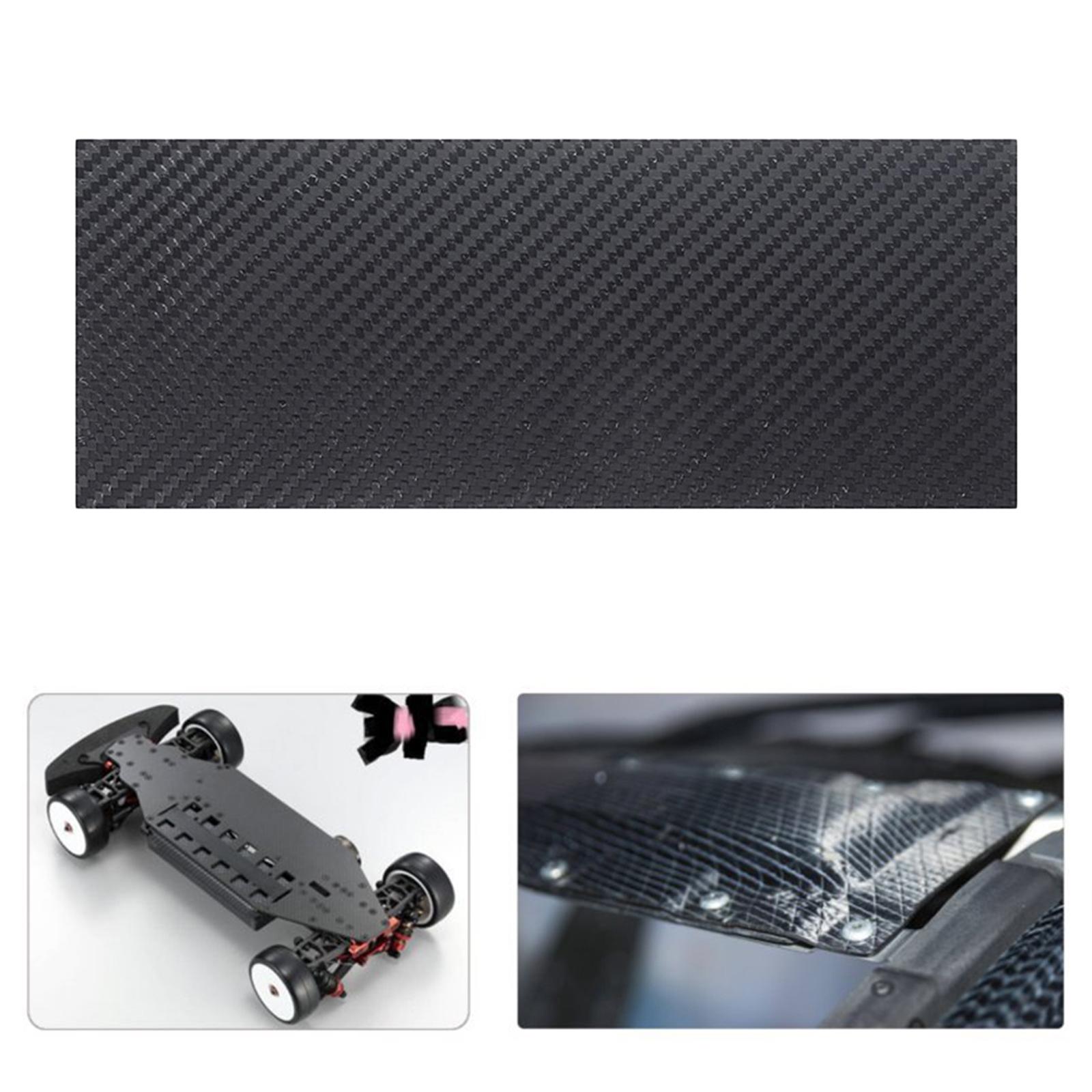 Kodaily 125mm x 75mm 3k carbon fiber plate panel sheets 0.5mm/1mm/2mm/3mm thickness