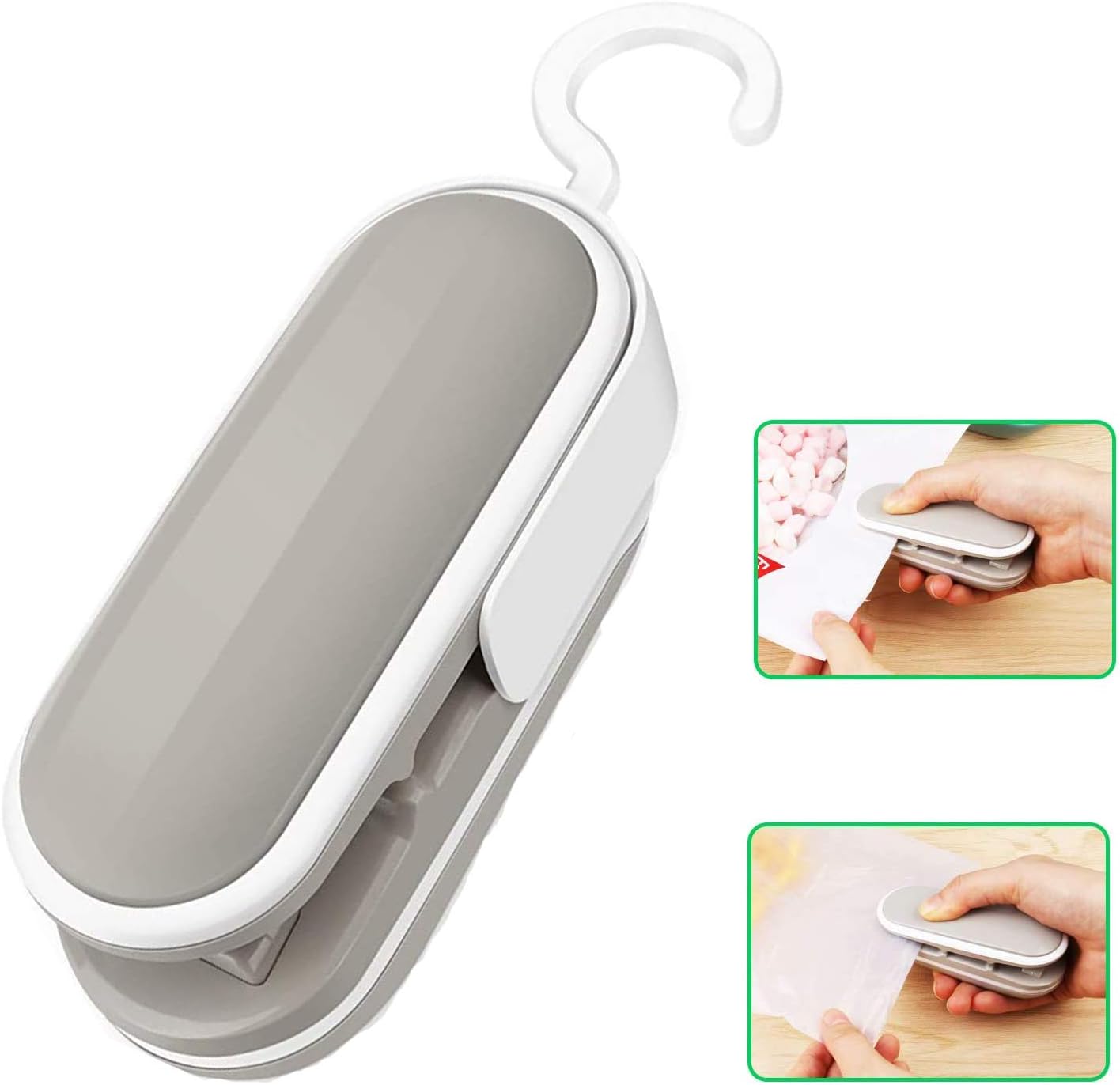 Tools Hand Pack Machine Snacks Food Small Fruit Mini Clip Sealing Machine 1 Sealing Pressure Preservation Heat Sealing Portable. 