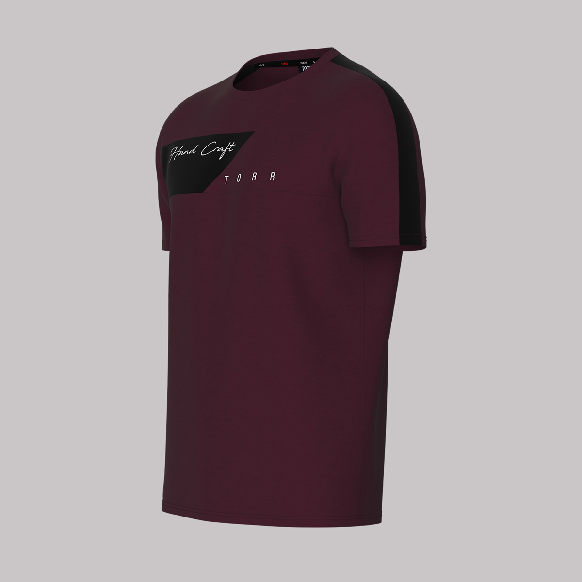 TORR%20Wine%20Black%20Men's%20%20T-shirt%20-%20Image%202