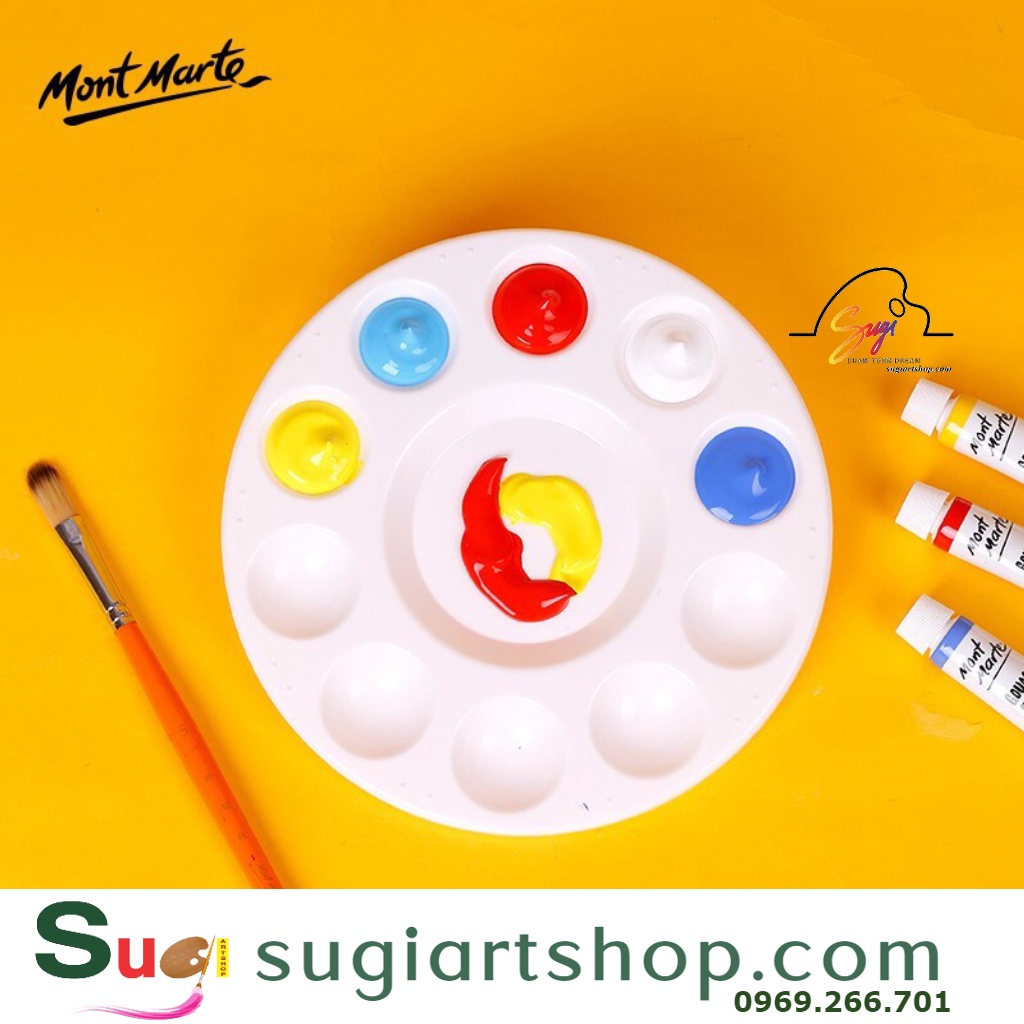 Khay Bảng pha màu Nhựa (Palette) - Khay pha màu
