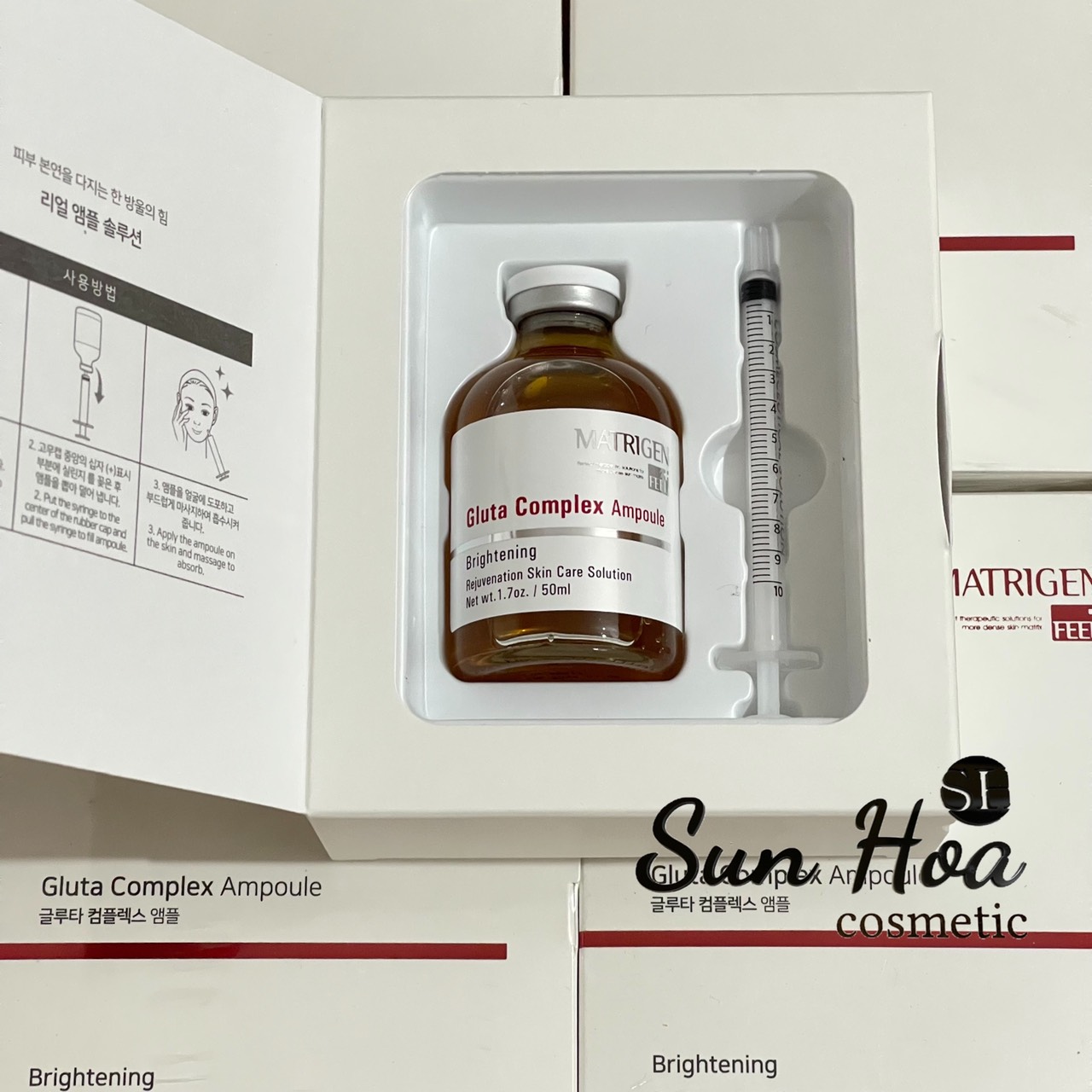 Tinh Chất Trắng Da Gluta Complex Ampoule 50ml