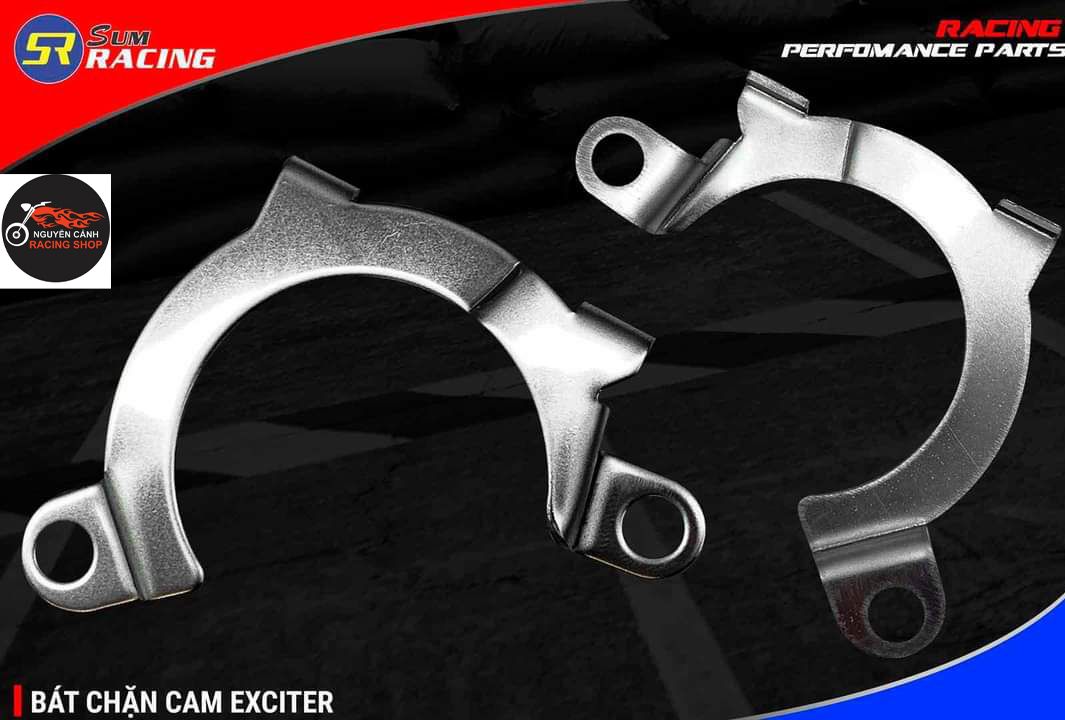 Pas chặn cam xe exciter màu bạc