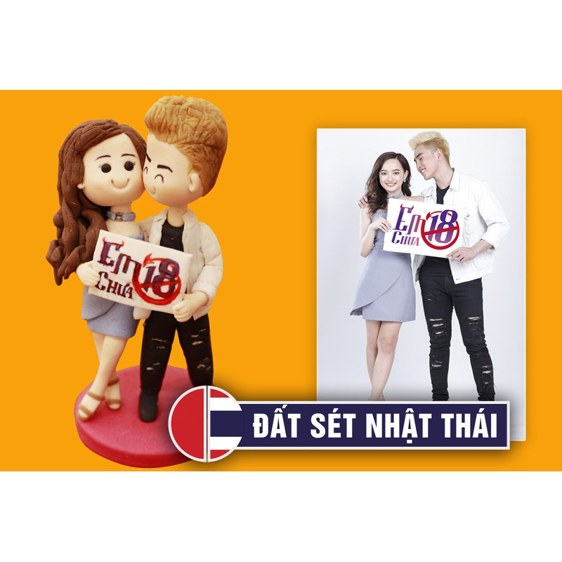Đất Sét Nhật Thái 500 GRAM - CHÍNH HÃNG