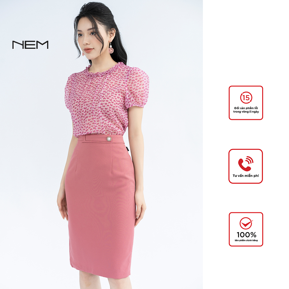 ĐẦM THIẾT KẾ NEM FASHION D18872 ( MẪU CHƯA KÈM HOA TRƯỚC NGỰC)