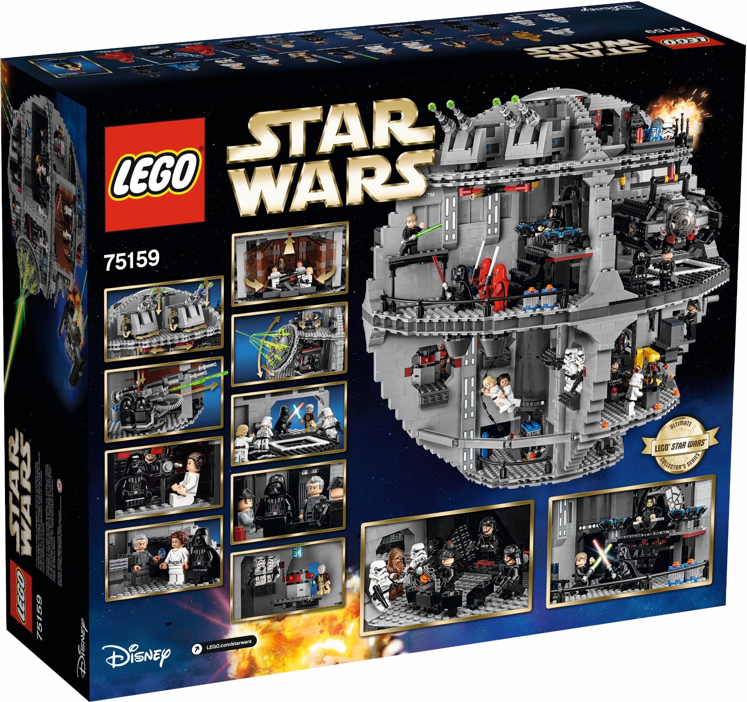 Ready Stocks Lego Star Wars 75159 Death Star Lazada Singapore