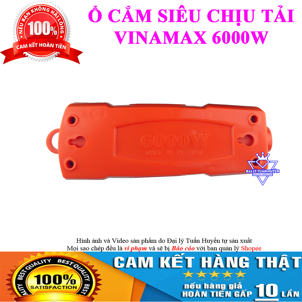 Ổ cắm rời siêu chịu tải 6000W - VINAMAX