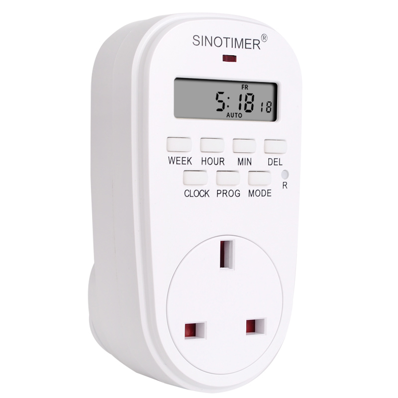 【InnovateWorld】UK Plug British Outlet 7 Days Weekly Programmable ...