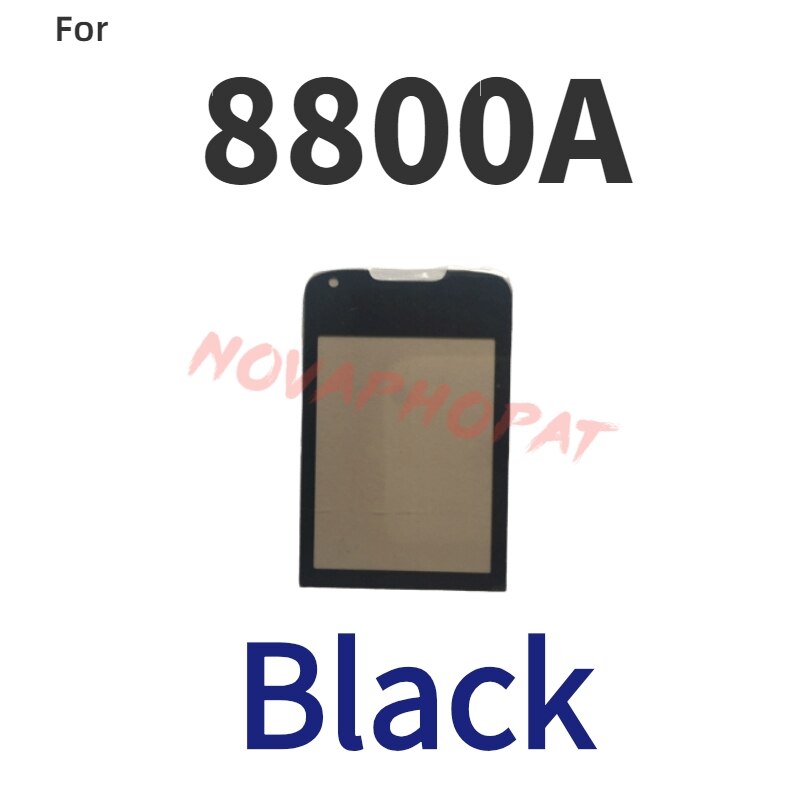 Novaphopat Black/Gray/En/Coffee Glass Mirror Screen For Nokia 8800A 8800 Arte Glass Panel Replacement + Tracking