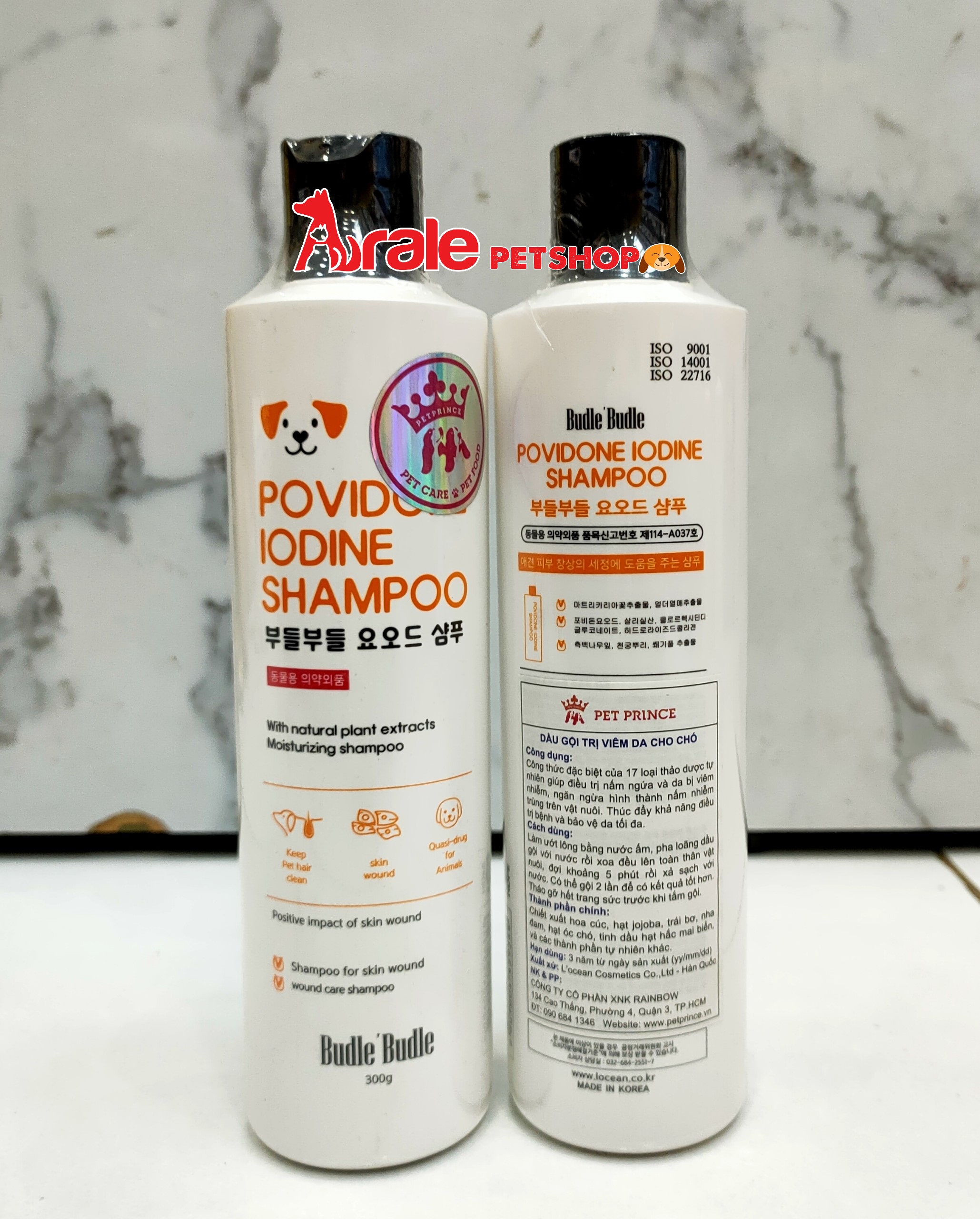 SỮA TẮM TRỊ VIÊM DA CHO CHÓ BUDLE BUDLE 300ML