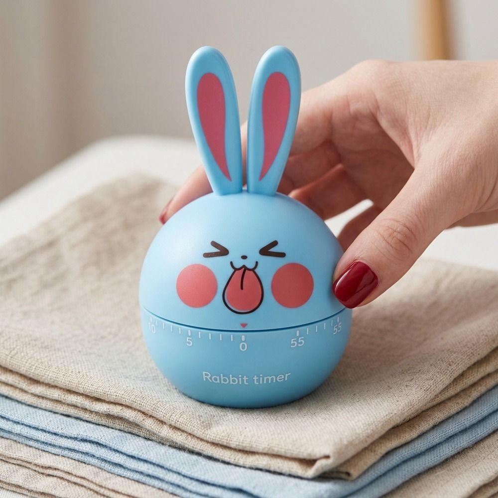 Time Reminder Cartoon Rabbit Shape Kitchen Timer High Accuracy ...