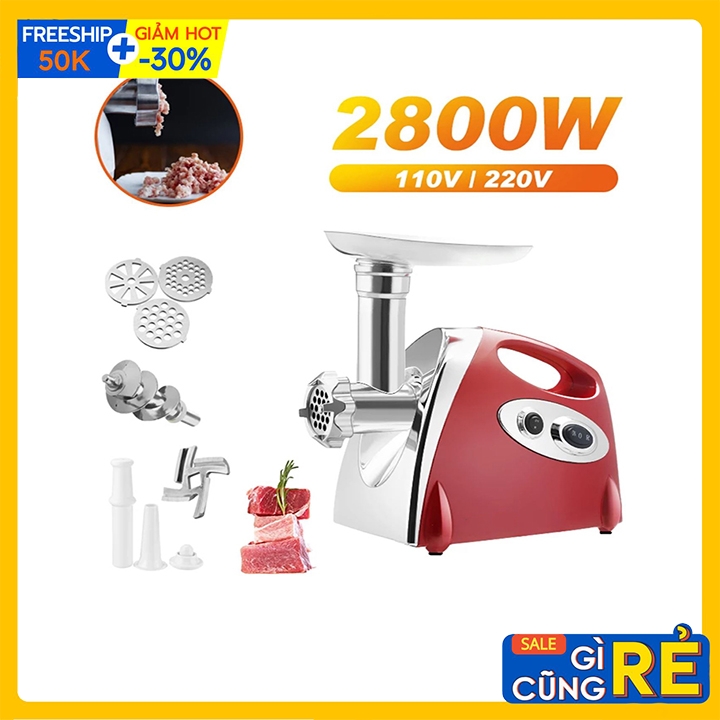 MÁY XAY THỊT BESTWARE 2800W – 2 LƯỠI DAO