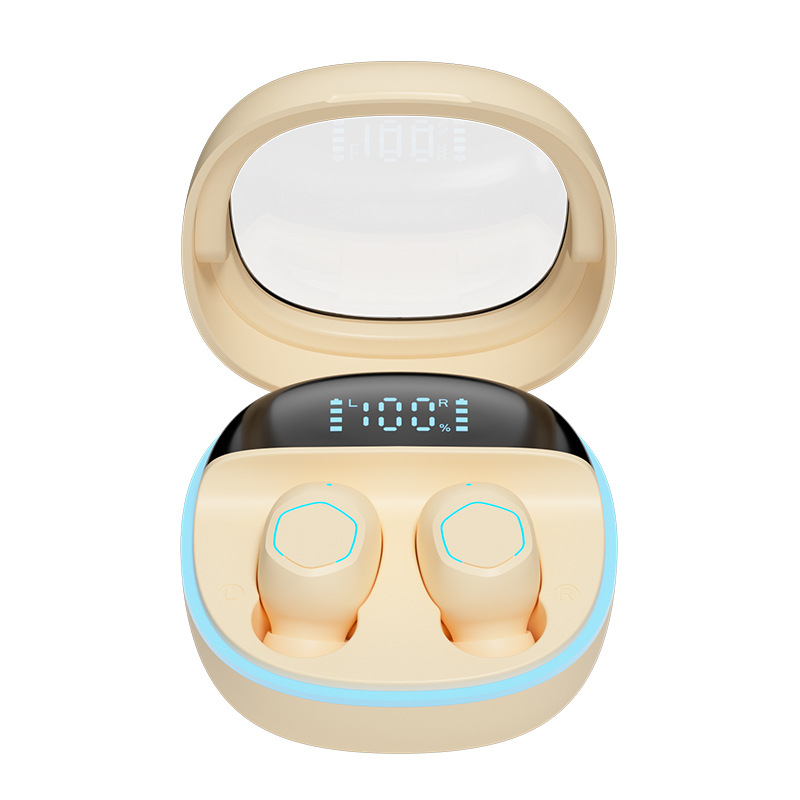 Wireless Earbuds 8H Continuous Playtime Bluetooth Ear Buds, IPX5 Waterproof Stereo Sound Bluetooth Wireless Headphones with Microphone and Charging Case with 40H Playtime Capacity for Android iOS