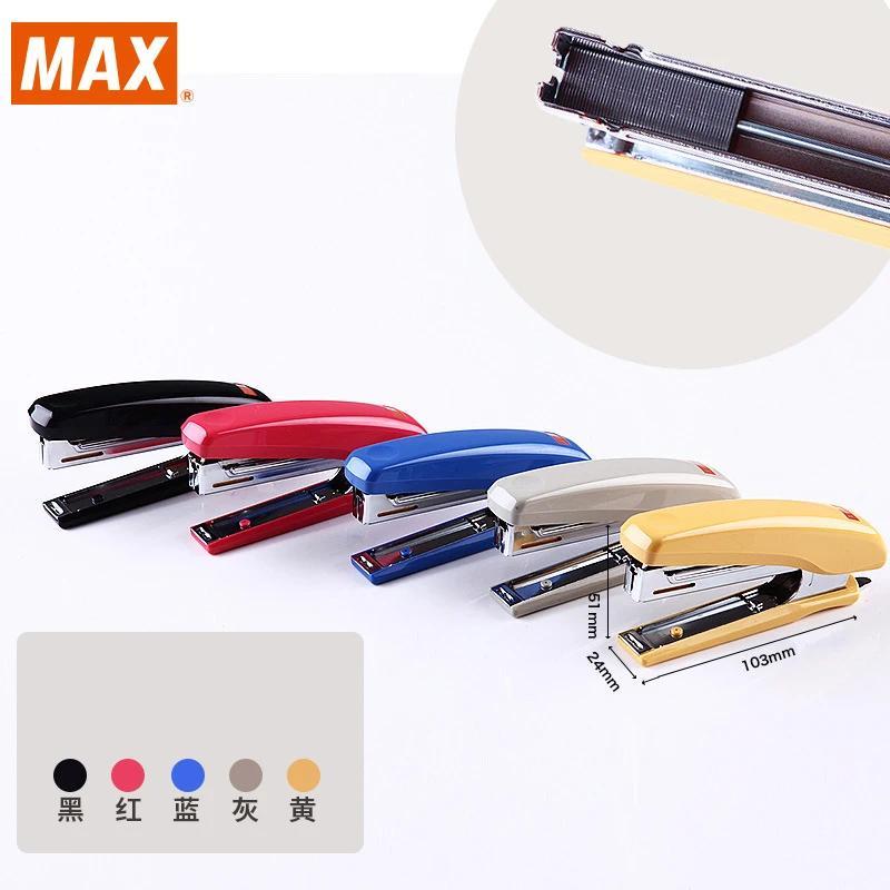 Japan MAX HD-10D Labor-saving Mini Portable Small Stapler with a Stapler Can Be Ordered 20 Pages 10 Stapler for Office Students